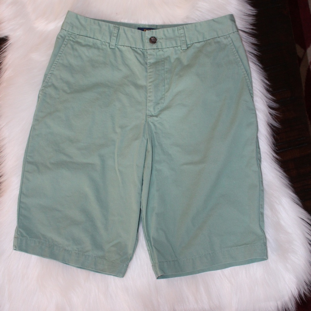 Polo Ralph Lauren, mint green Bermuda  shorts..